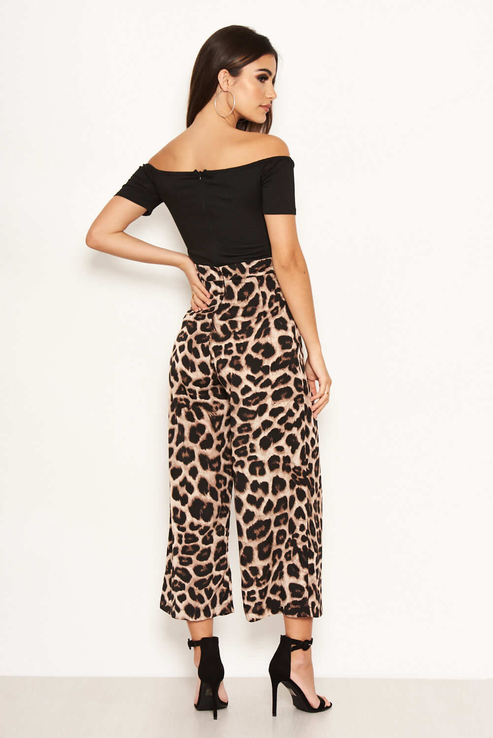 2 in 1 Leopard Print Jumpsuit - Image 3