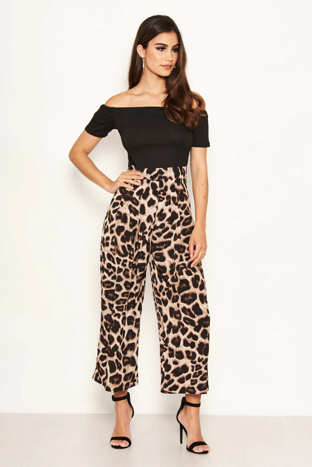 2 in 1 Leopard Print Jumpsuit - Image 4