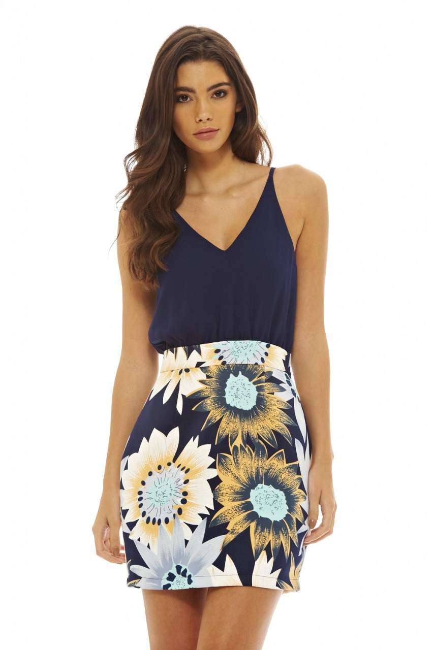 2 In 1 Sunflower Print Dress - Image 6