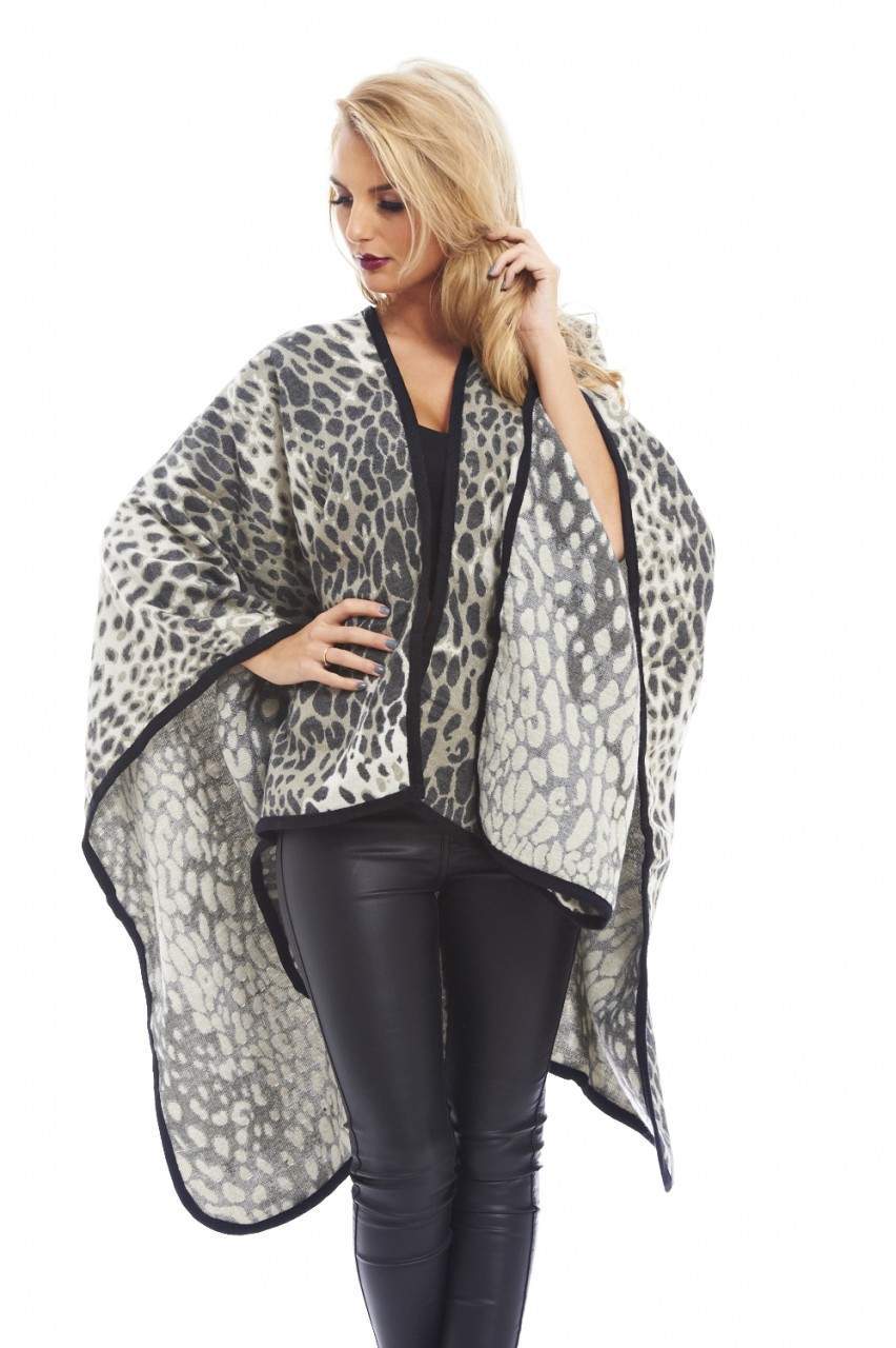 Animal Print Cape - Image 3