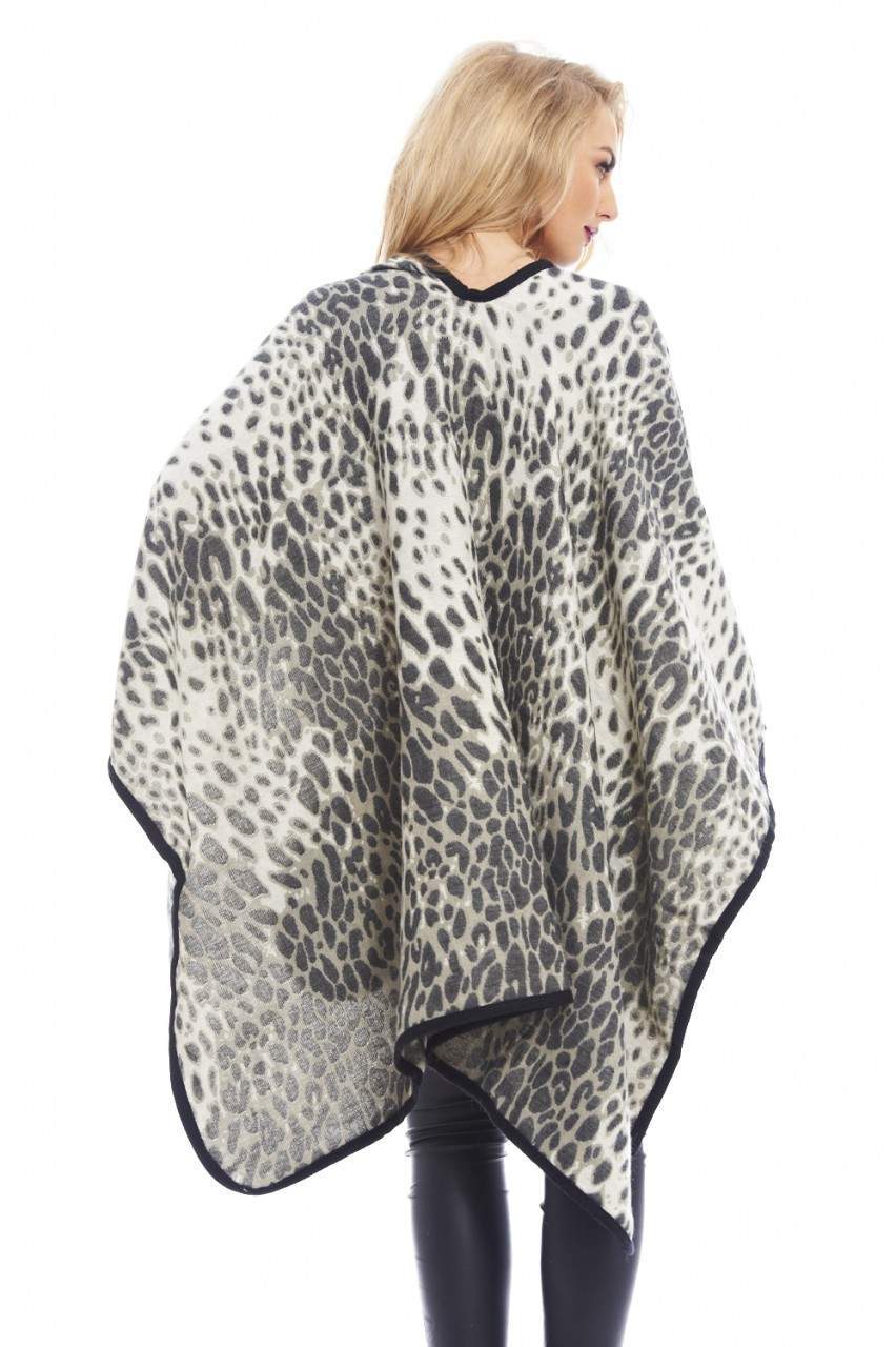 Animal Print Cape - Image 4