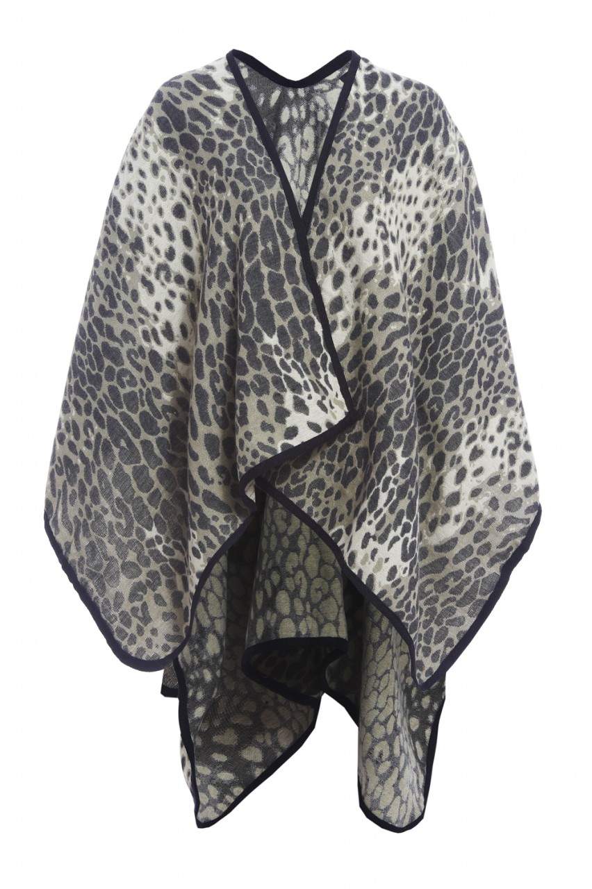Animal Print Cape - Image 5
