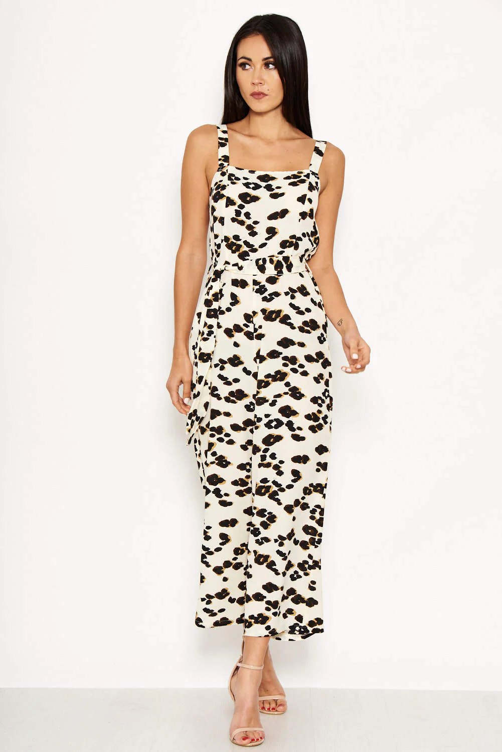Animal Print Jumpsuit - Image 4
