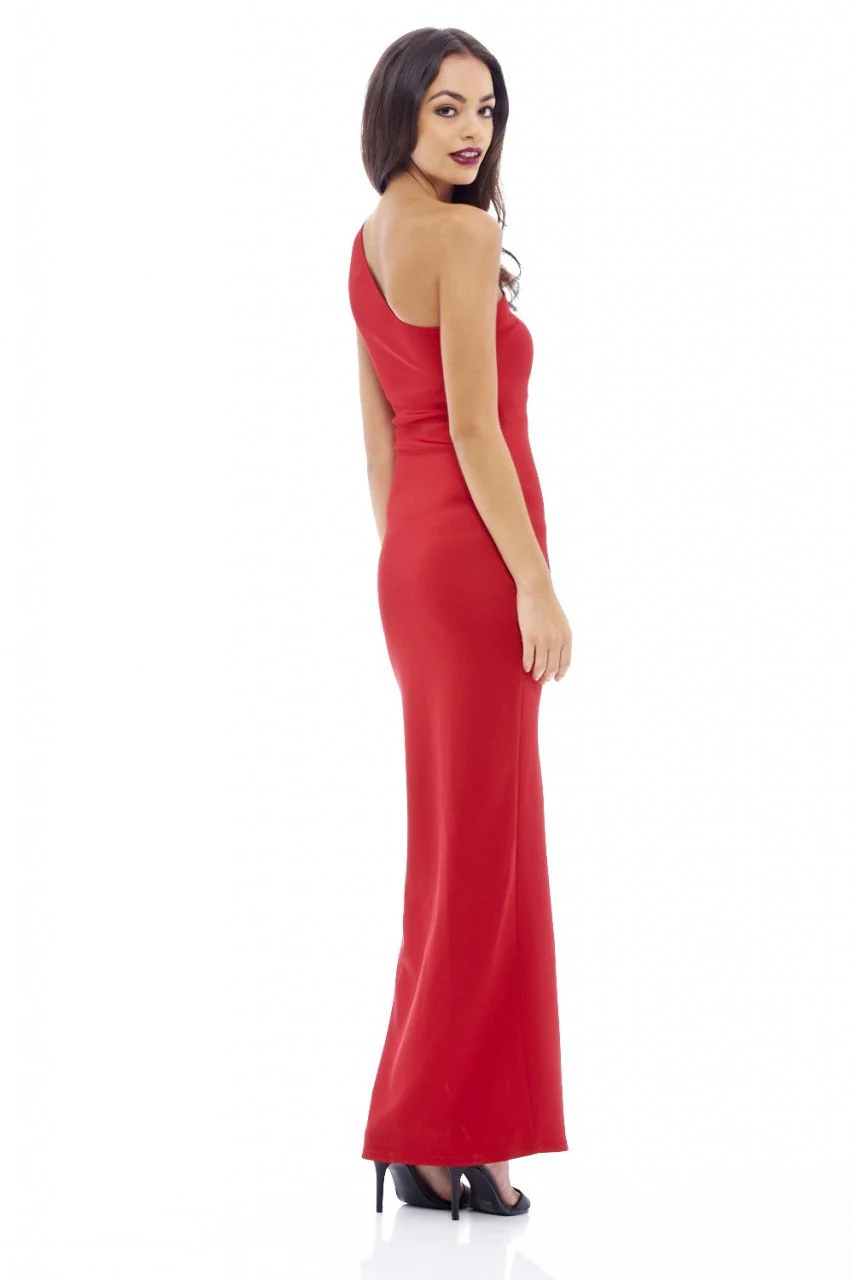 Assymetric Maxi Dress - Image 4