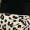 Black and Cream Leopard Print 2 In 1 Strappy Cowl Neck Gathered Midi Dress - Image 6