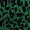 Black And Green Animal Print 2 In 1 Pleated Midi Dress - Image 4