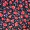 Black and Red Floral Print High Neck Elasticated Top - Image 5