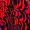 Black And Red Printed 2 in 1 Pleated Skirt Midi Dress - Image 5