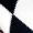 Black And White Geo Diamond Pattern V Neck Long Sleeve Knitted Jumper - Image 5