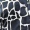 Black And White Giraffe Print Side Tie Waist Wrap Midi Dress - Image 6