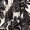 Black And White Leaf Print Belted Wrap Midi Dress - Image 6