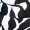 Black And White Leaf Print Strappy Wrap Top High Low Frill Hem Midi Dress - Image 7