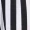 Black and White Stripped Cut in Neck Jumpsuit - Image 6