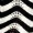 Black And White Zig Zag Sleeveless Crochet Midi Dress - Image 5