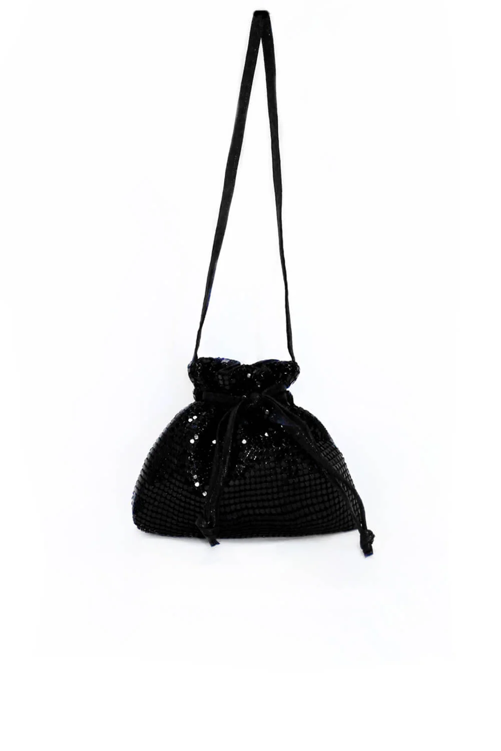 Black Chain Detail Pouch Bag - Image 5