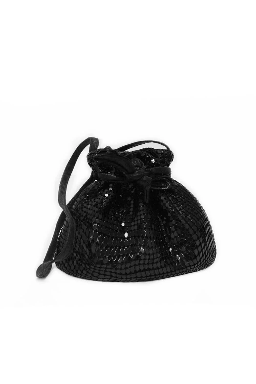 Black Chain Detail Pouch Bag - Image 6