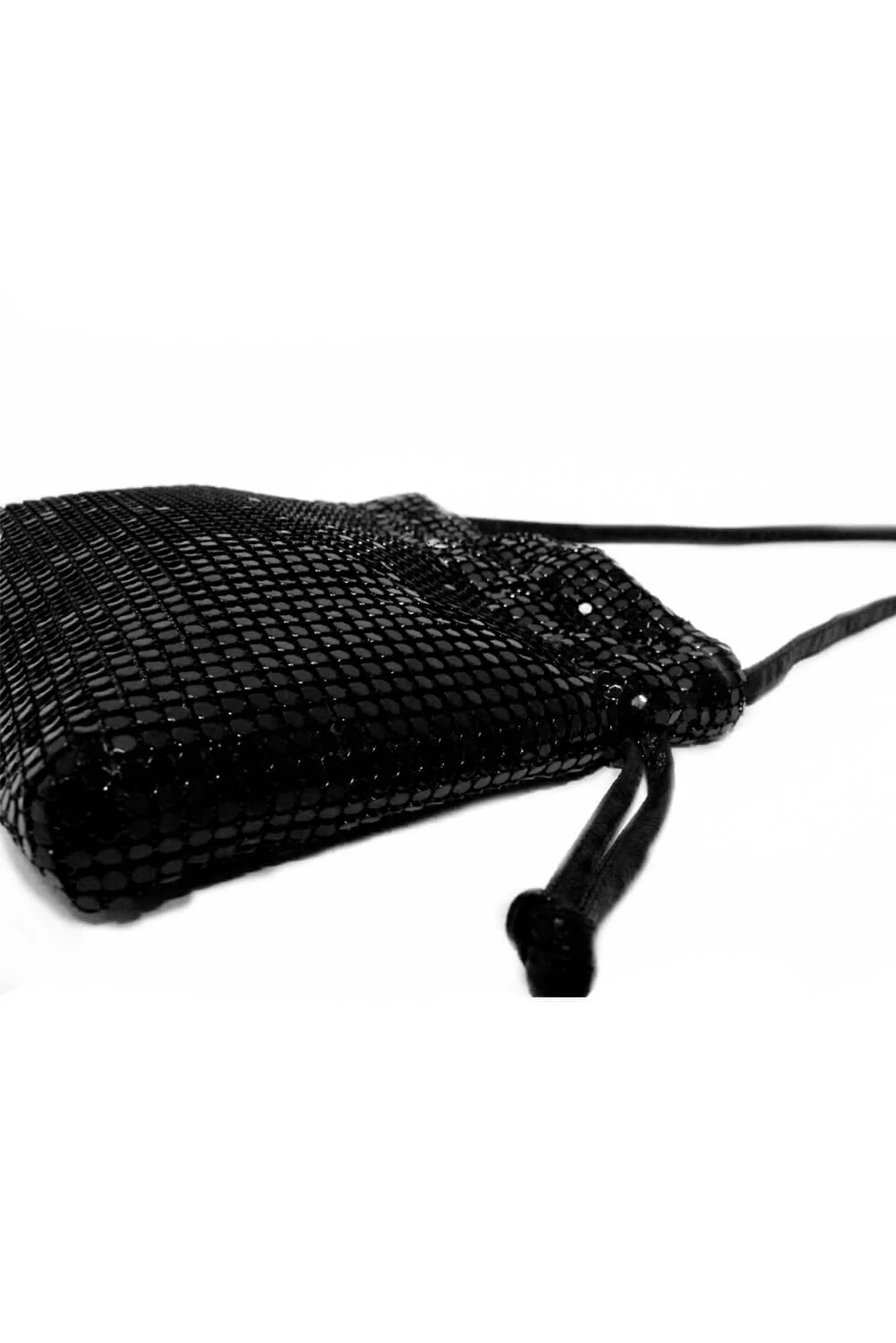 Black Chain Detail Pouch Bag - Image 7