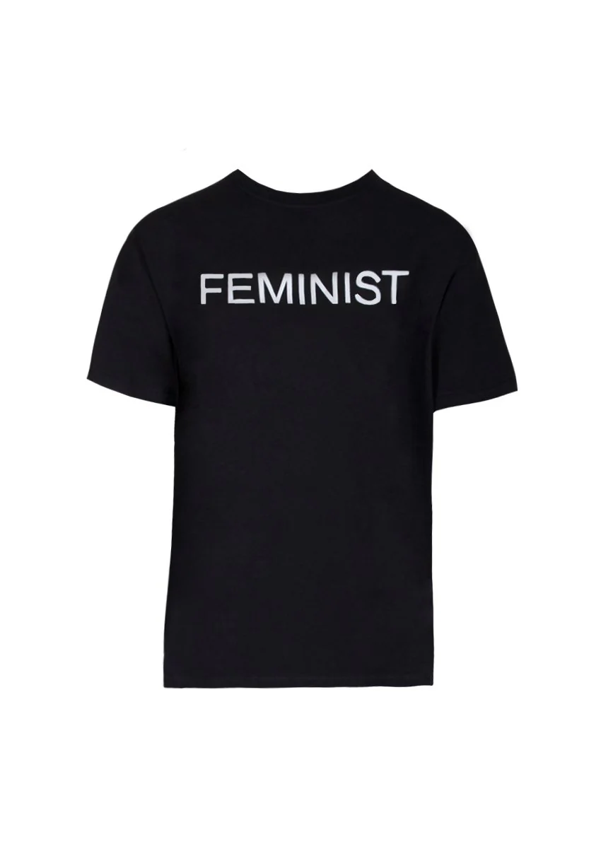 Black Feminist Slogan T-Shirt - Image 3