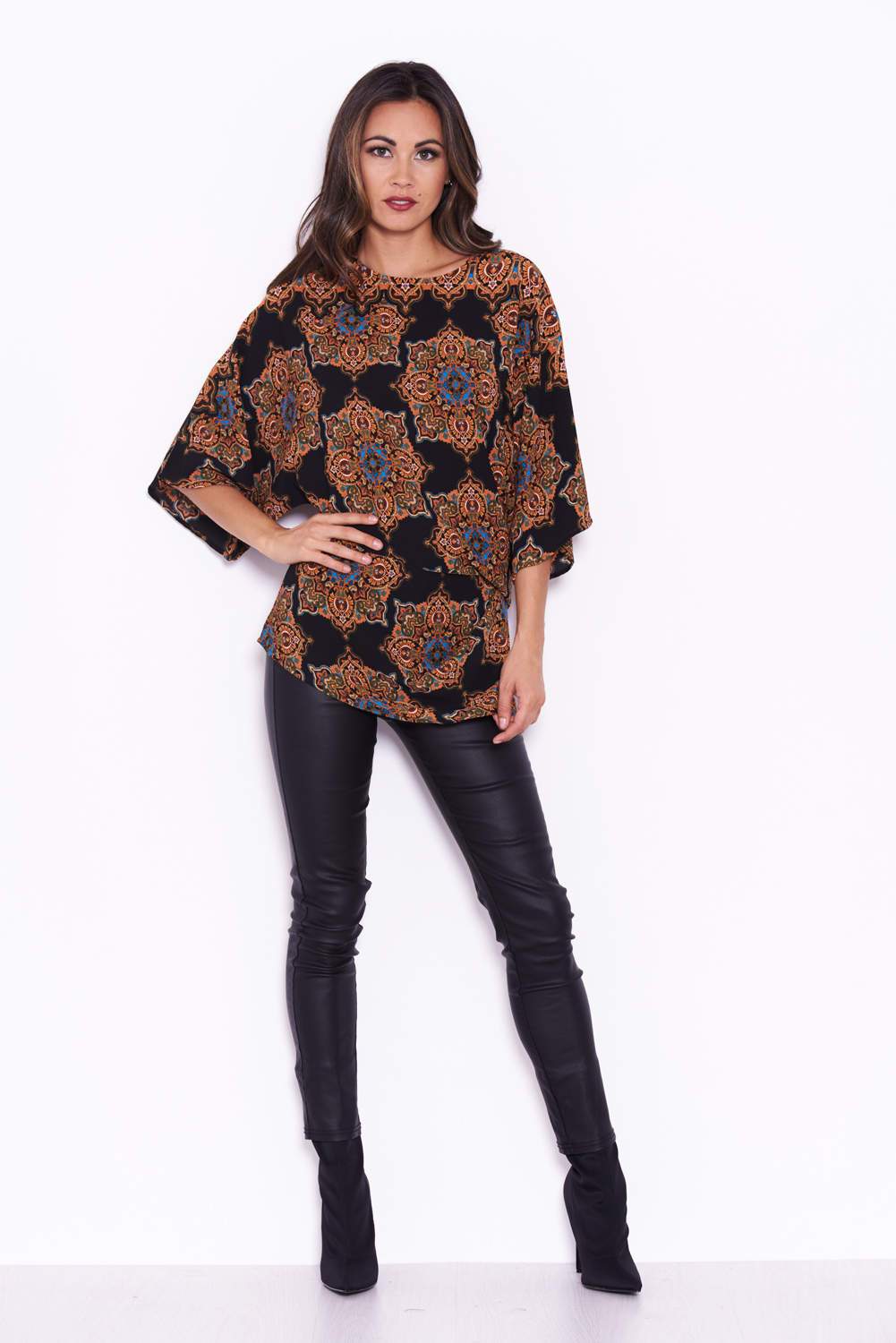 Black Paisley Top - Image 2