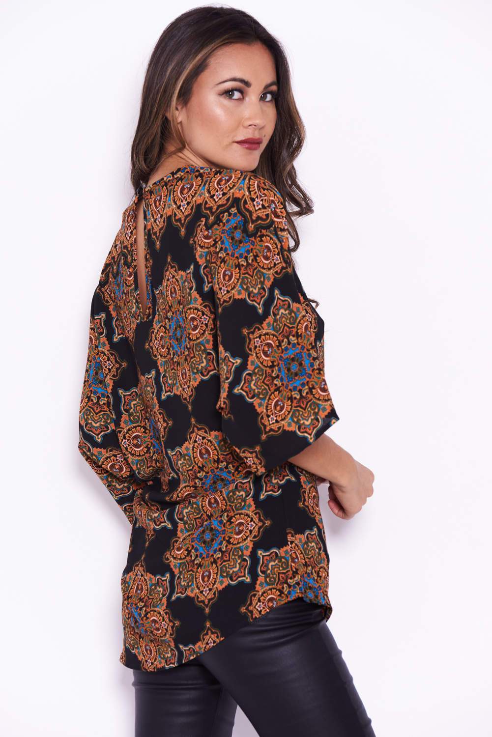 Black Paisley Top - Image 3