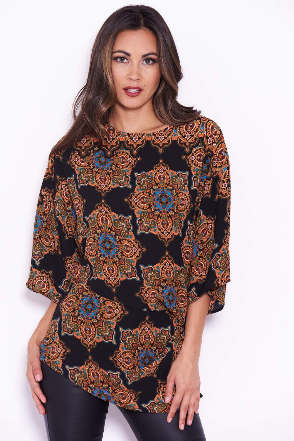 Black Paisley Top - Image 4