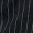 Black Pinstripe Fitted Longline Waistcoat - Image 6