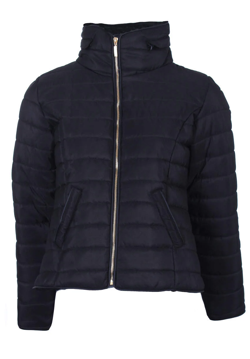 Black Puffer Jacket - Image 4