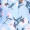 Blue Off The Shoulder Printed Floral Dress - Image 5