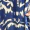 Blue Palm Tree Print Bardot Frill Hem Midi Dress - Image 6