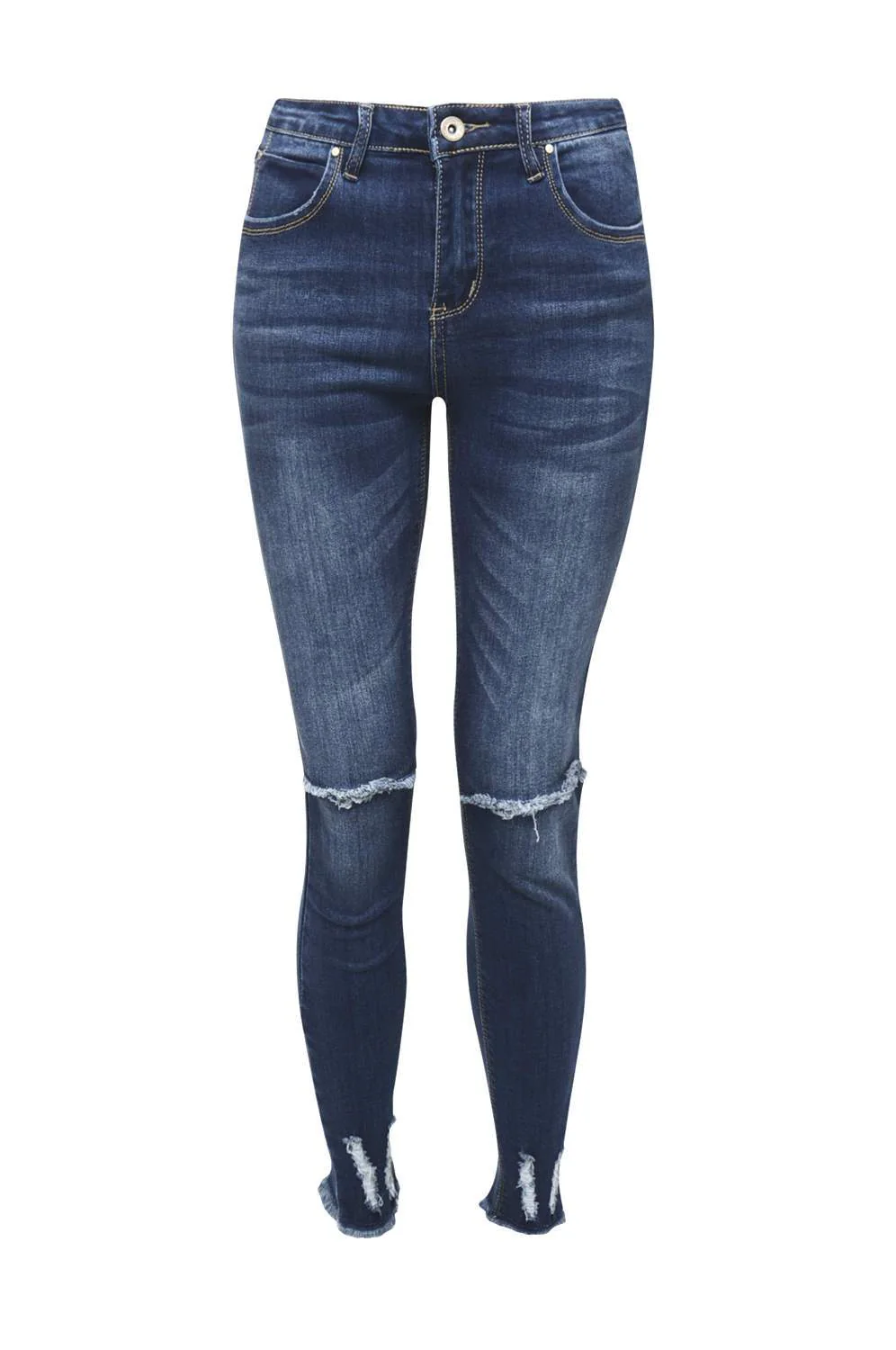 Blue Ripped Jeans - Image 3