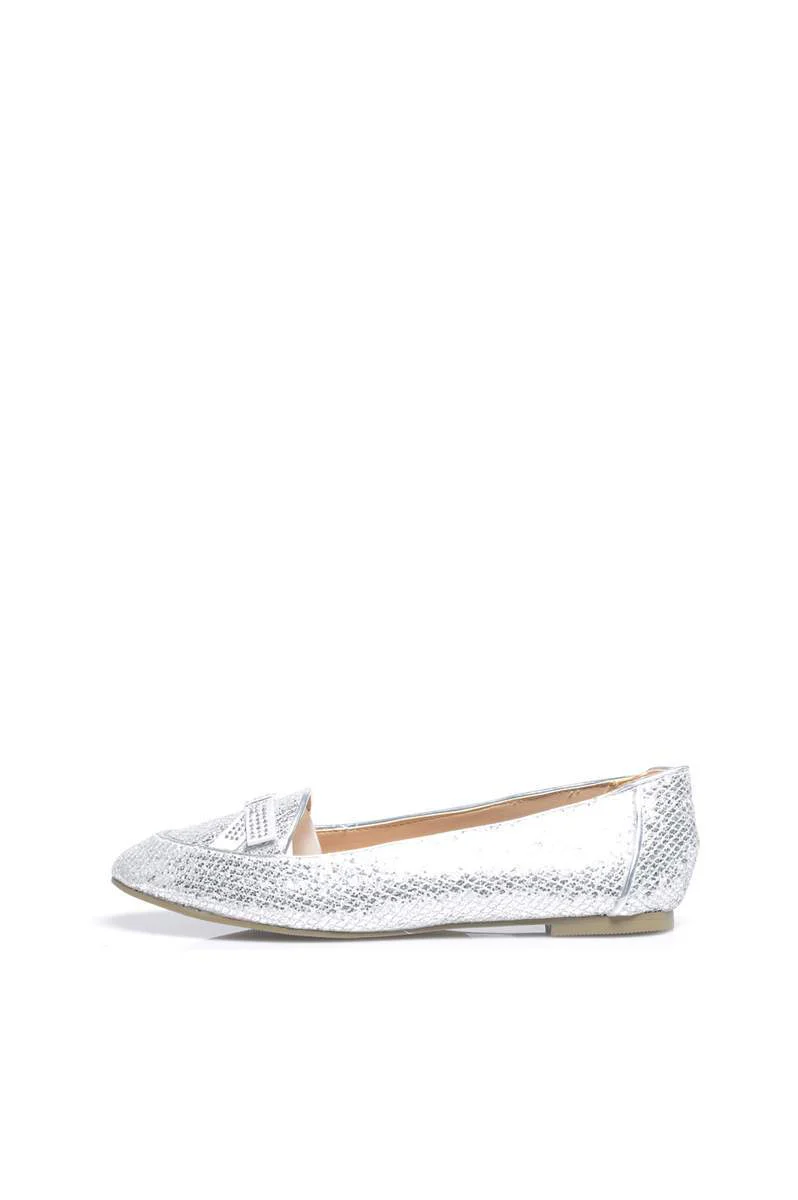 Bow Front Flat Shoes - Image 2