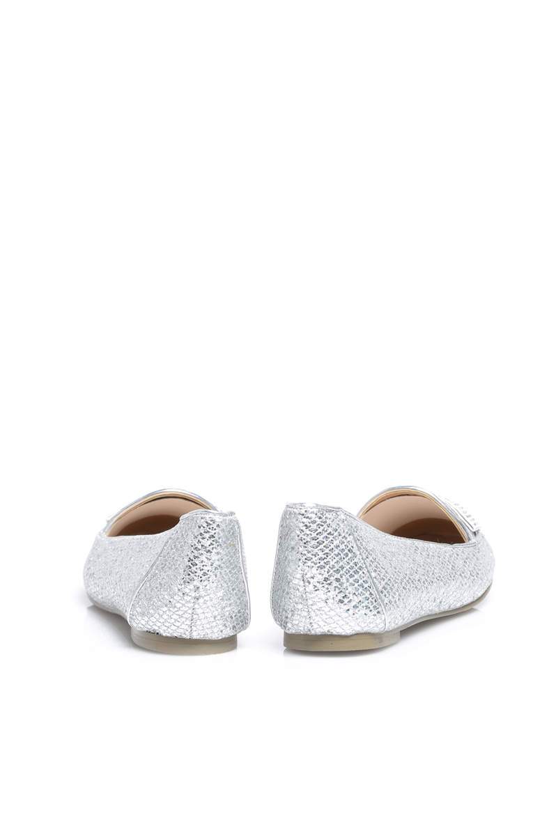 Bow Front Flat Shoes - Image 3