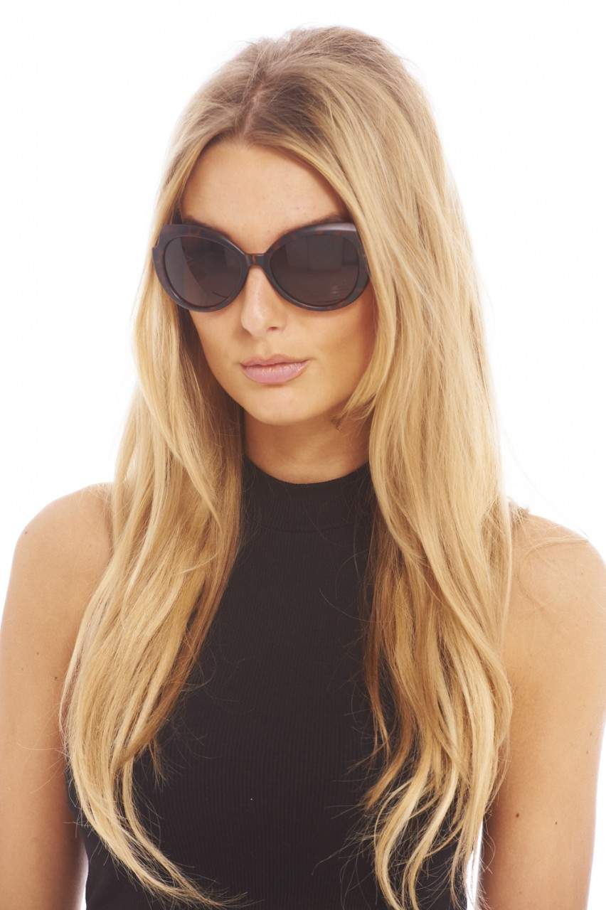 Brown Butterfly Sunglasses - Image 3
