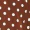 Brown Polka Dot Wrap Dress - Image 8