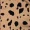Camel And Black Printed Button Front Belted Skater Dress - Image 5
