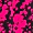 Cerise and Black Print High Neck Long Sleeve Top - Image 5