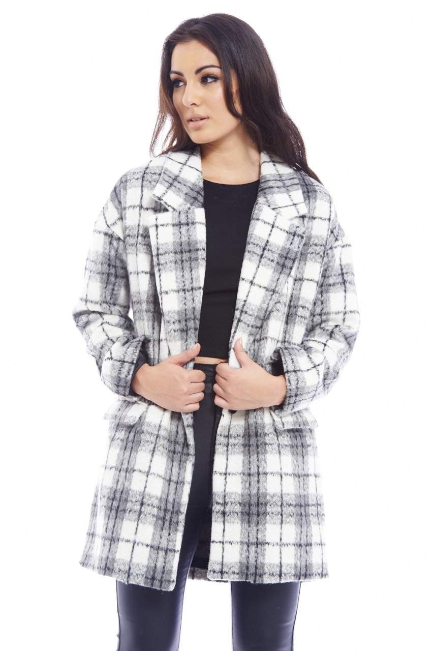 Checked Wool Jacket - Image 3