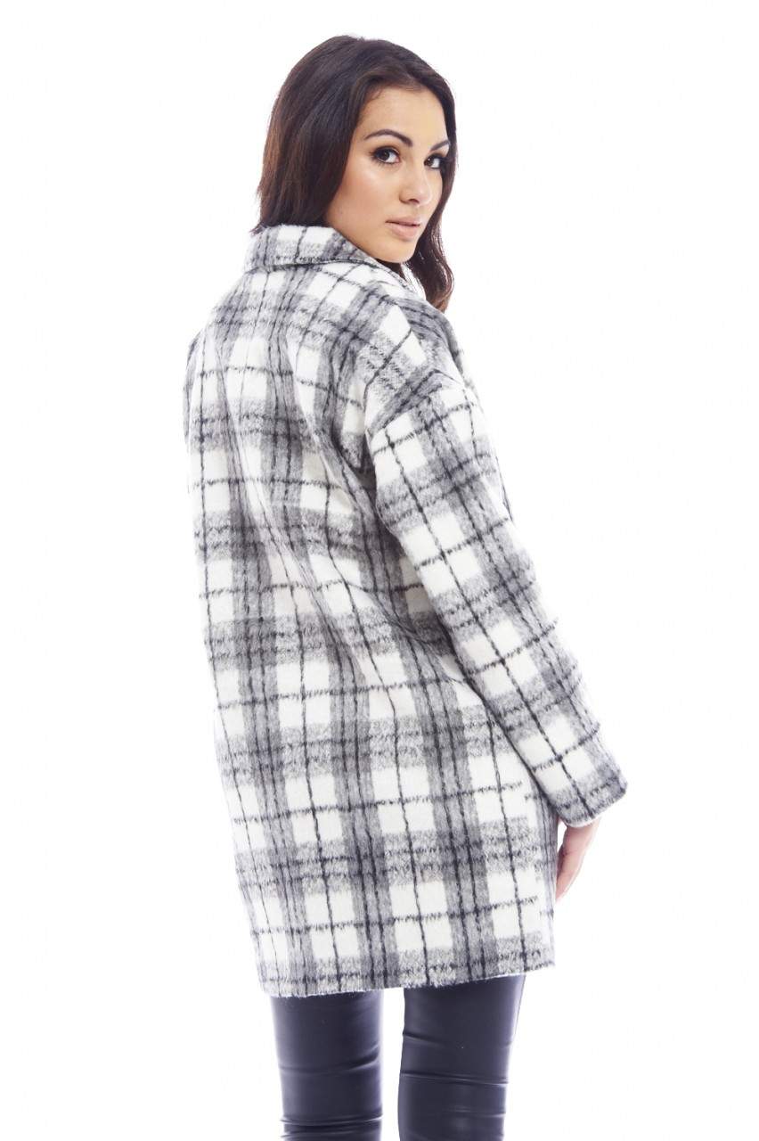 Checked Wool Jacket - Image 4