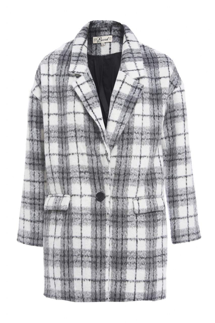 Checked Wool Jacket - Image 5