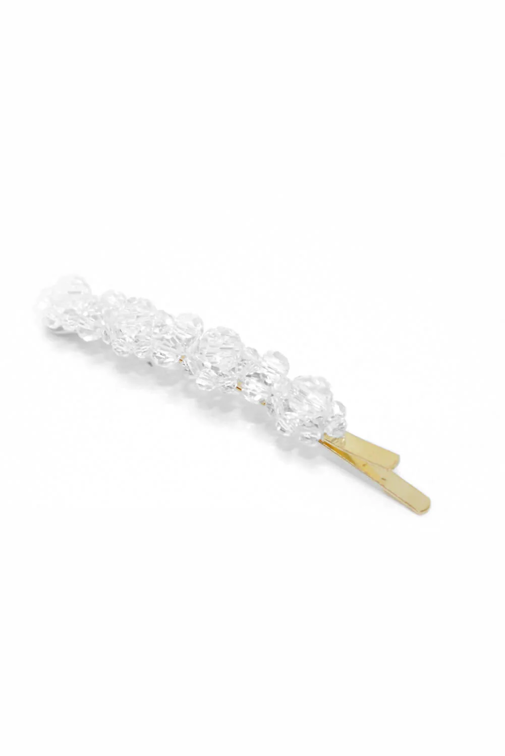 Clear Beaded Hair Grip - Image 2