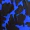 Cobalt and Black Print Wrap Top Jumpsuit - Image 5