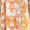 Cream And Gold Patterned Wrap Over V Neck Dress - Image 5