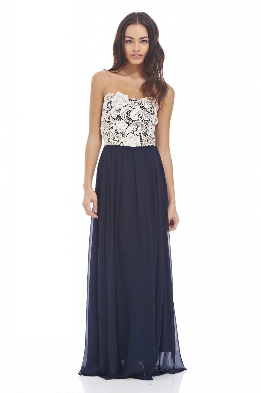 Crochet Boobtube Maxi Dress - Image 2