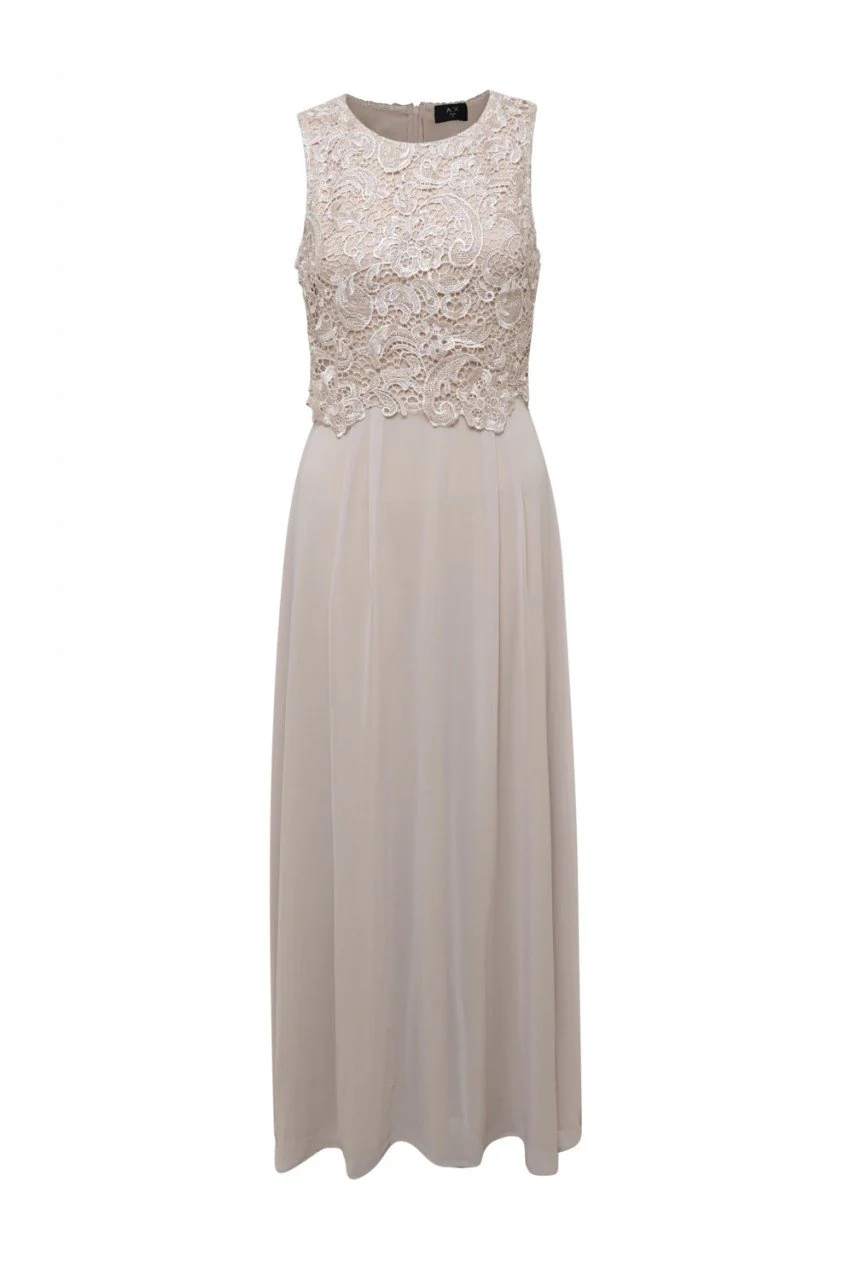 Crochet Overlay Maxi Dress - Image 5