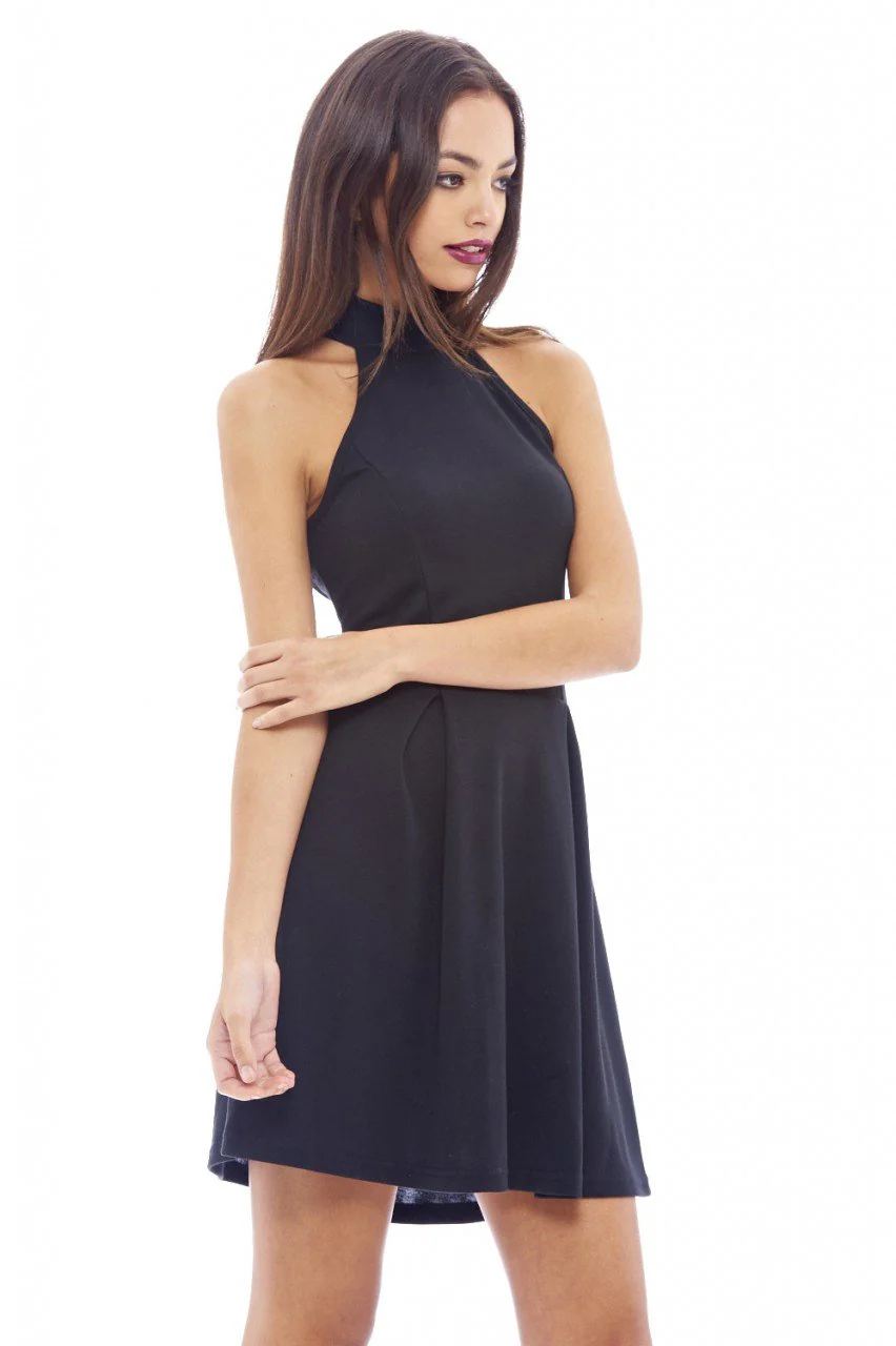 Cut In Neck Skater Dress - Image 3