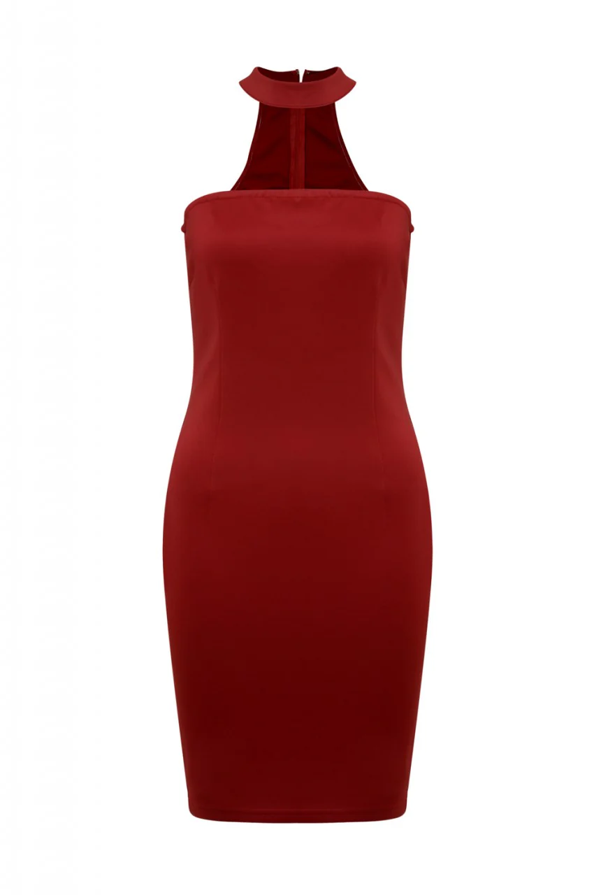 Cut Out Bodycon Dress - Image 5