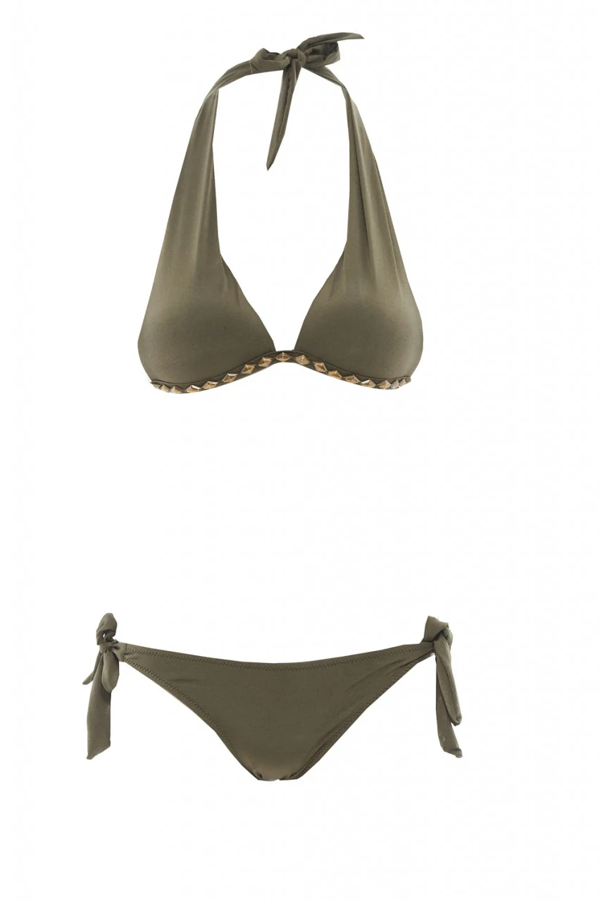 Embellished Halter Neck Bikini - Image 5