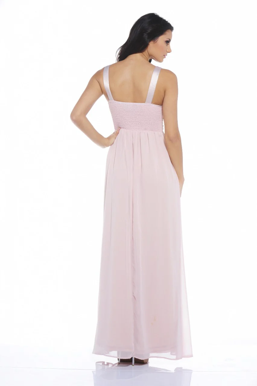 Embellished Key Hole Front Maxi - Image 3