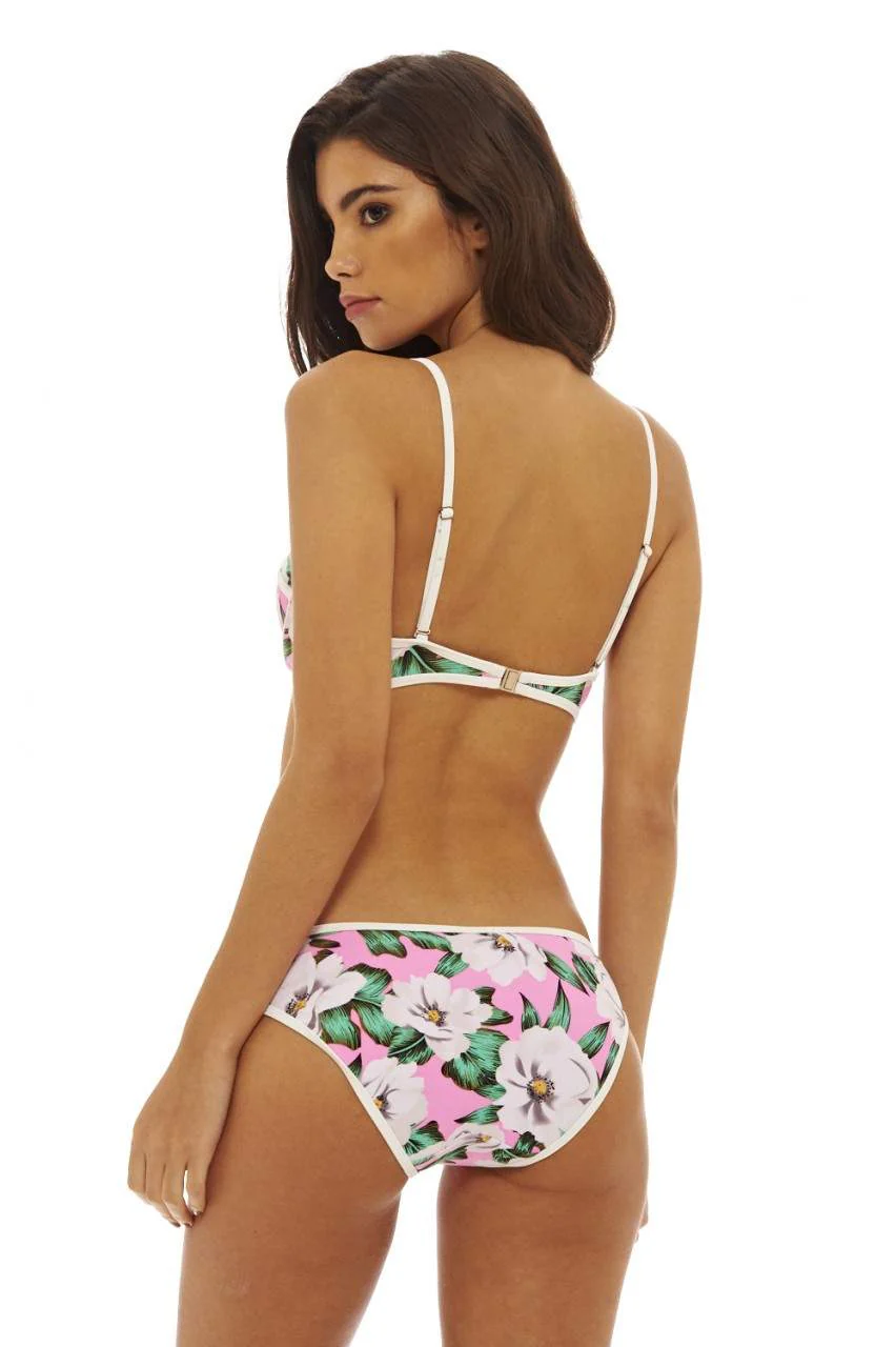 Floral Print Structured Bikini - Image 4