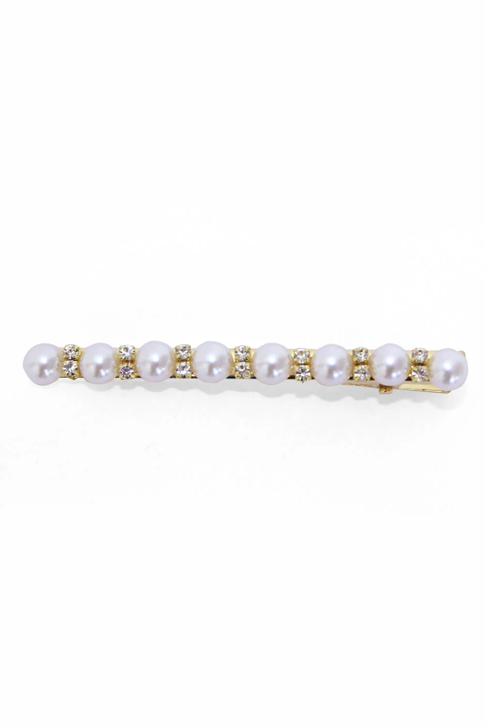 Gold Pearl And Diamante Hair Clip - Image 3